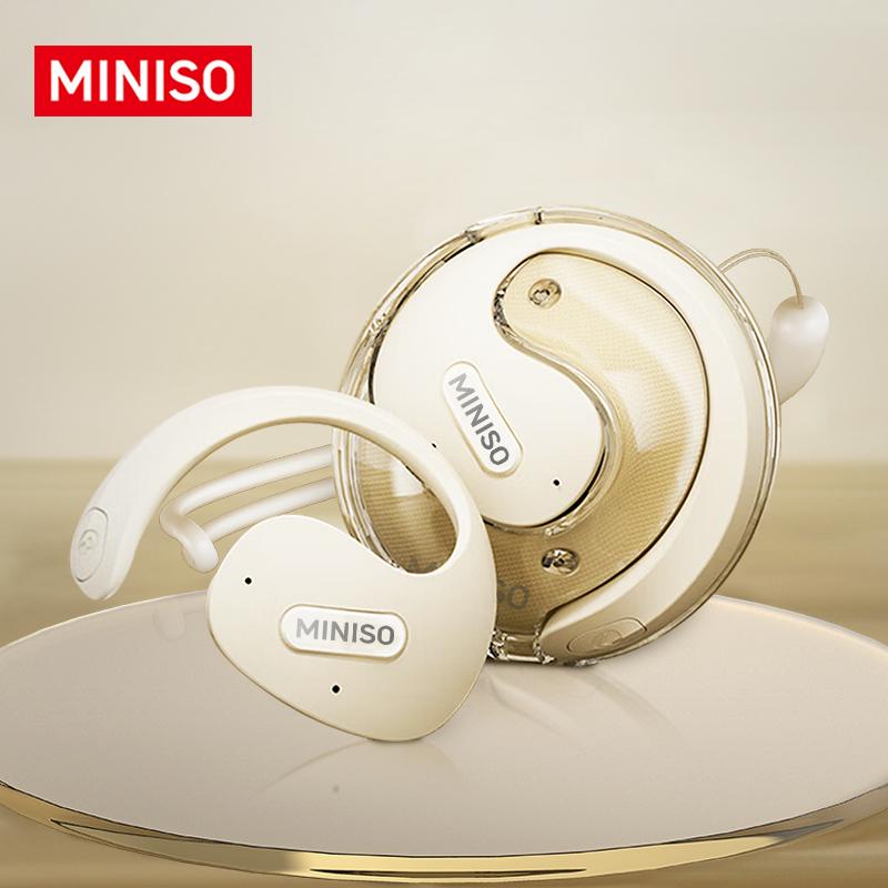 MINISO X15pro Wireless Headphones Bluetooth 5.4 OWS Waterproof Sport Earphones Noise Reduction Headsets HIFI Stereo