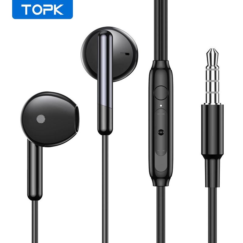 Wired Headphone, HD Audio Quality & Noise Reduction Earphone, Universal High Quality Gaming Earbud Headset for Phone & Laptop & Desktop