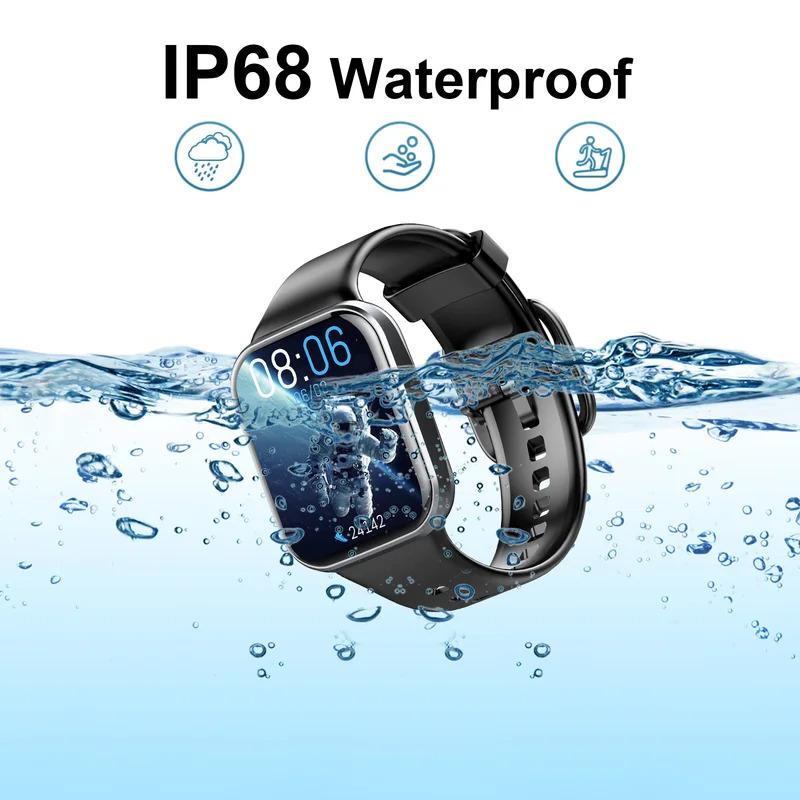 Smart Watch, fitness tracker watch for men women, 1.69 ''touch smartwatch fitness watch with pedometer sleep monitor.