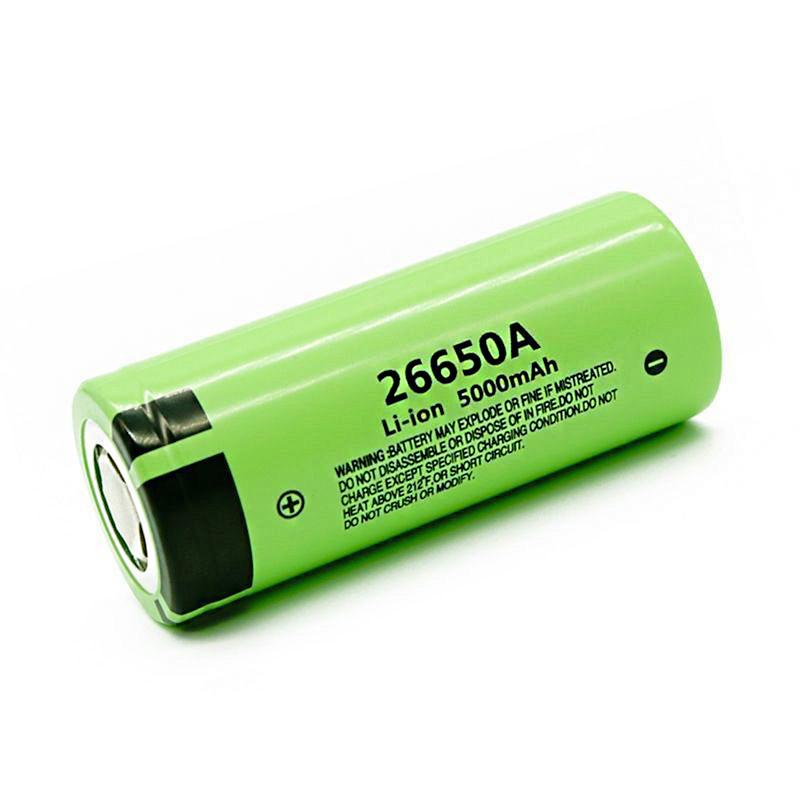 5000mAh Rechargeable Lithium Original 26650 Lithium Battery High capacity Battery 3.7V-4.2V Compatible with LED Flashlight, Remote Control Power Bank, Headlamp, Apartment Essentials, Home Tool, Assembled Battery