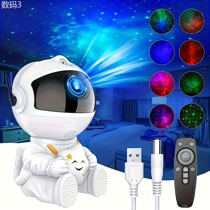 Astronaut Nebula for Galaxy Projector with Remote - USB Powered Starry Night Light for Playroom, Home Theater & Ceiling Decor