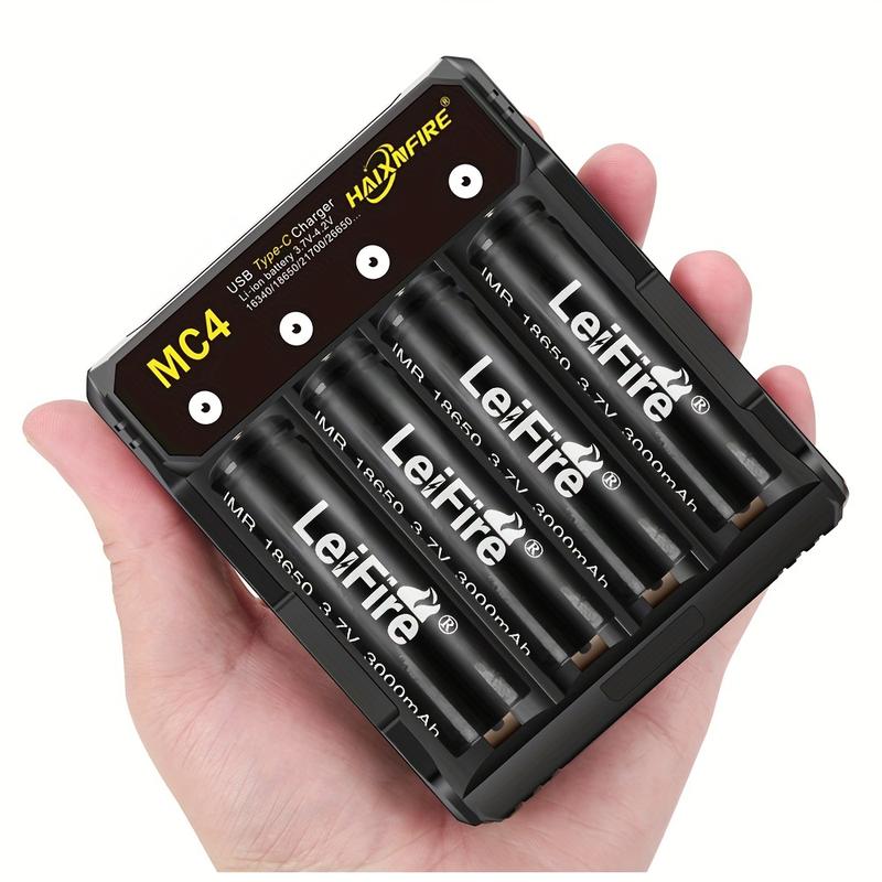 24 PCS Original 3000 mAh battery 18650 battery Rechargeable battery 18650 lithium battery adaptation 3.7V Suitable for LED flashlight Battery electric fan radio