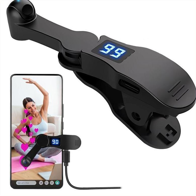 Auto Clicker for Smart Phone, Phone Screen Tapper for Phone Apps Video Live Streaming Gadget Fast Click Simulation Finger Continuous Click for Live Broadcasts Likes, Games, Shopping, Reward Tasks Big Deal For Black Friday Christmas Gift