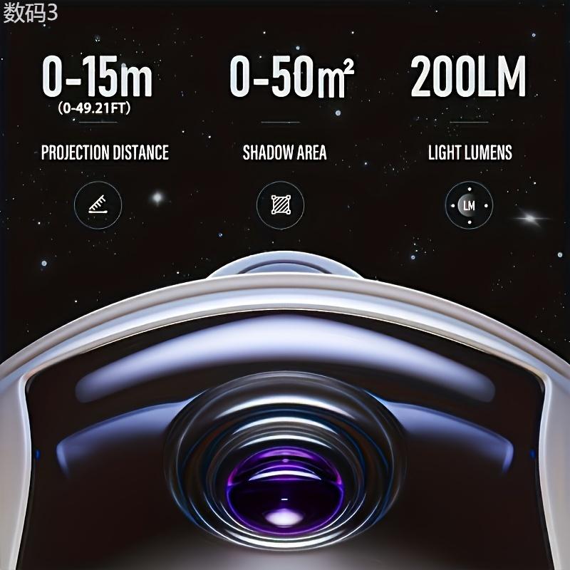 Astronaut Nebula for Galaxy Projector with Remote - USB Powered Starry Night Light for Playroom, Home Theater & Ceiling Decor