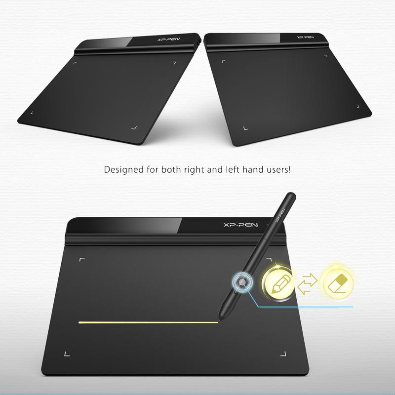 XP-Pen Star G640 Art Graphics Drawing Tablet 8192 Pressure Battery-free Stylus for OSU Both Right and Left Hand Use Chromebook Supported