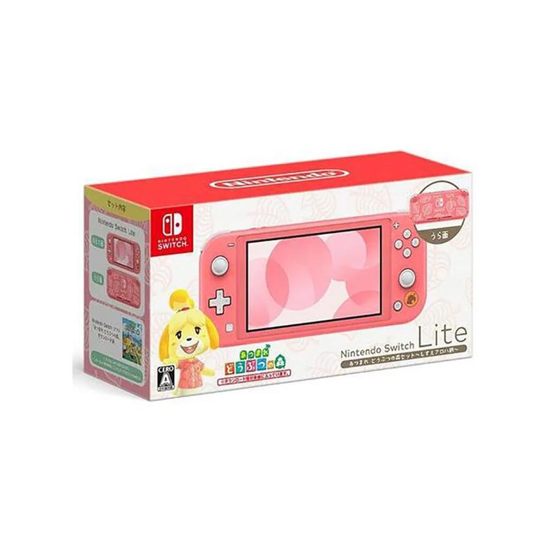 Nintendo Switch Lite Animal Crossing: Isabelle Aloha Edition - Coral (Region Free)