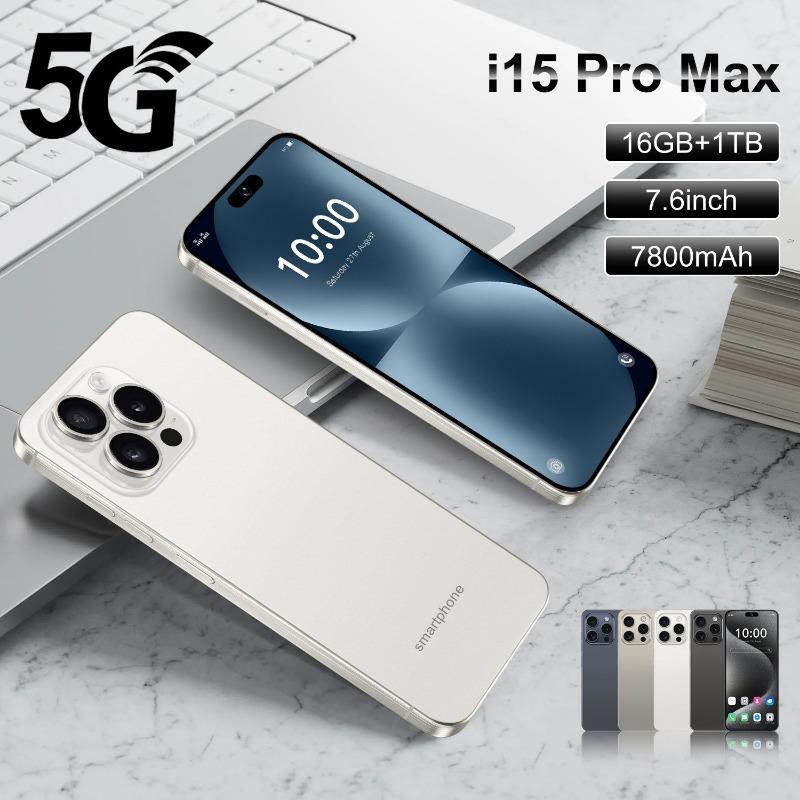 QEK2024 new cross-border high-end smartphone XS15 Pro Max true 4G perforated 7.3 large screen 1+16 true eight core Android 14 high-definition screen, front camera 5 million pixels, rear camera 21 million pixels 4350Ah