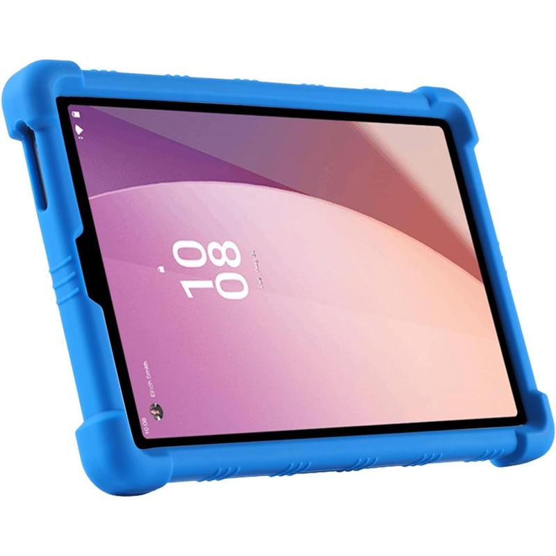 Case for Lenovo Tab M9 Cover 9.0 inch (TB-310FU, Released),  Friendly Soft Silicone Adjustable Stand Cover for Lenovo Tab M9 Tablet (Blue)