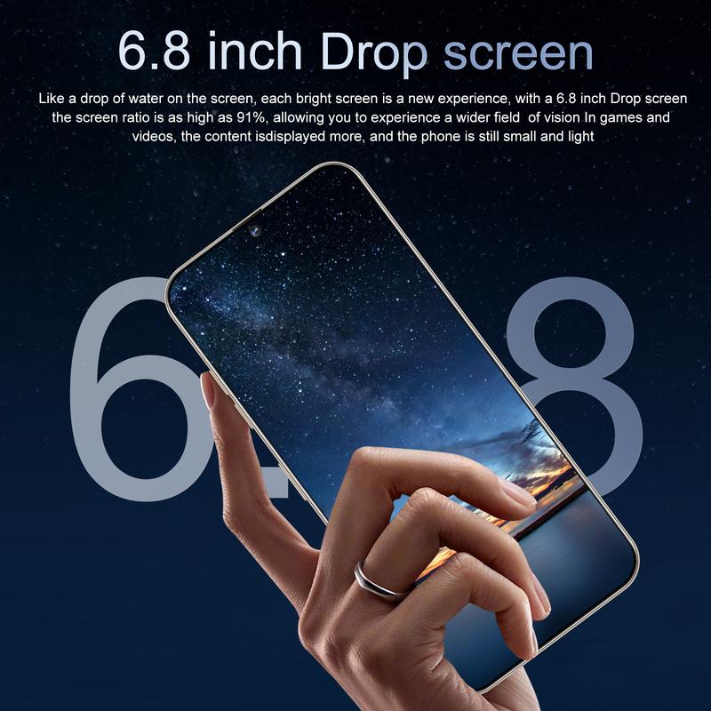 2024 unlocked smartphone Tb3 8GB+512GB, 6.82'' HD+ Screen Mobile , Android 13 , 7800mAh Battery, 5G dual sim GPS  main camera dual sim limited time promotion affordable  phones small  phone