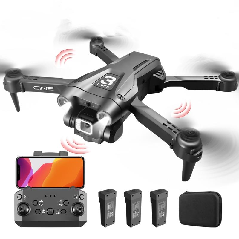 Deerc D96 Mini Drone with HD Dual Camera, 3 Batteries, 36mins Flight Time, Easy Control, Foldable Design, Accessories, Mobile Portable Folding