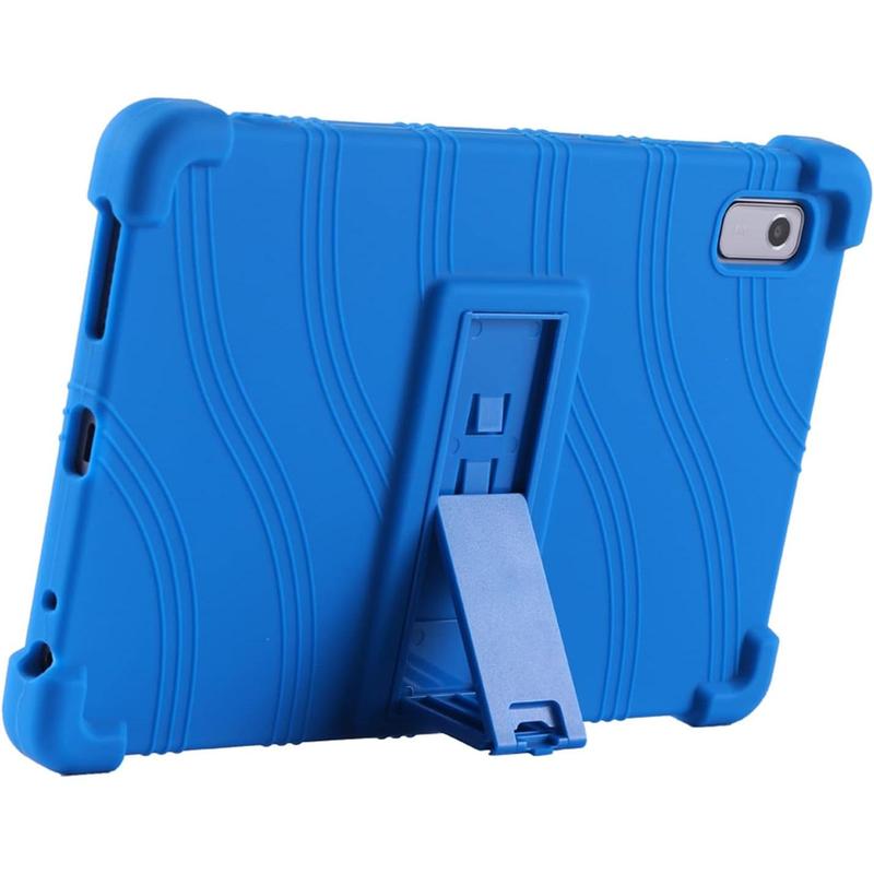 Case for Lenovo Tab M9 Cover 9.0 inch (TB-310FU, Released),  Friendly Soft Silicone Adjustable Stand Cover for Lenovo Tab M9 Tablet (Blue)