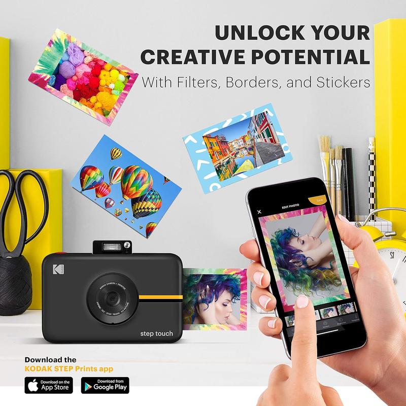 Kodak Step Touch 13MP Digital Camera & Instant Printer 2x3