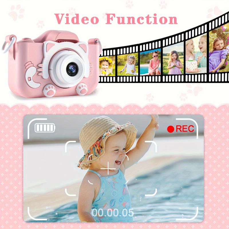 Selfie HD Camera, Portable Digital Camera Toy, HD Digital Video Camera For Boys And Girls, Christmas, Halloween, Thanksgiving Gift