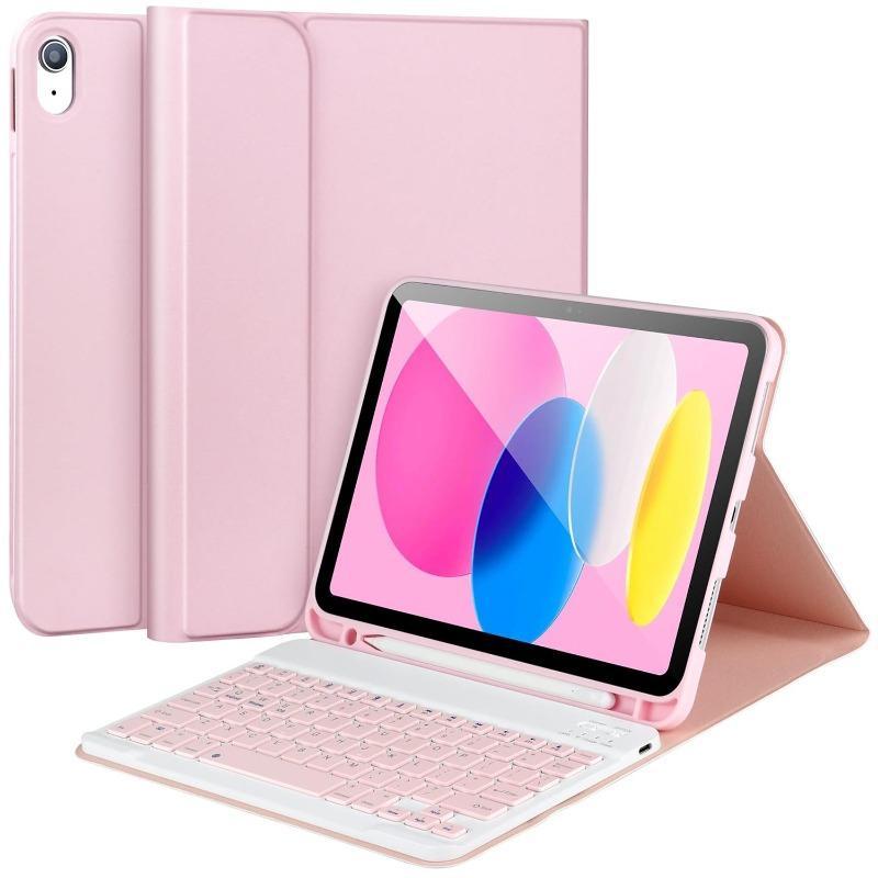 Wireless Keyboard Protective Case with Pen Slot, 1 Count Tablet Keyboard Protective Cover, Tablet & Computer Accessories Compatible with iPad