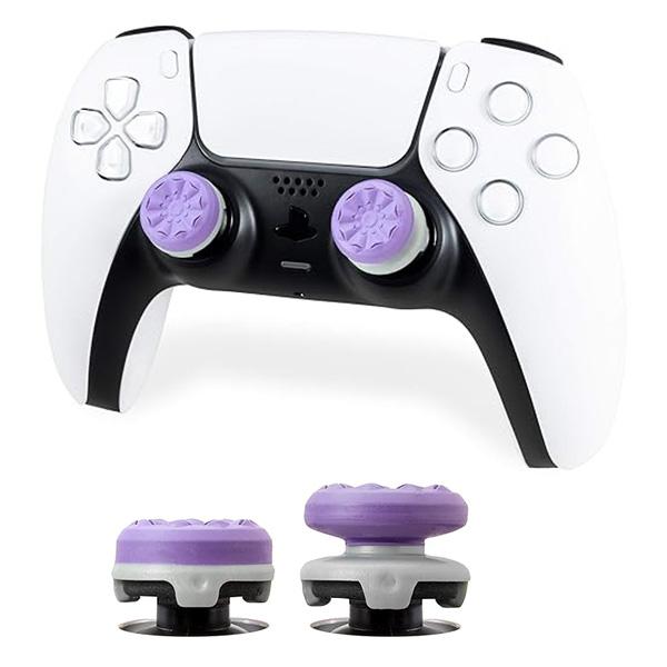 KontrolFreek FPS Freek Galaxy White for Xbox One and Xbox Series X Controller | Performance Thumbsticks | 1 High-Rise, 1 Mid-Rise | White Console Games