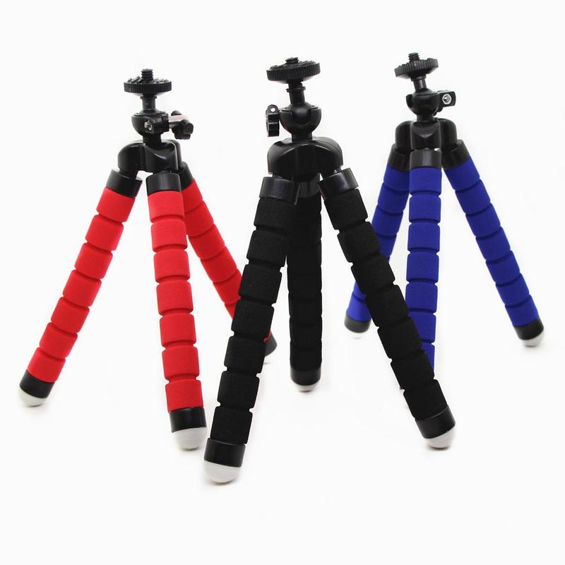 Mini Octopus Design Tripod, 1 Count Portable Adjustable Phone & Camera Tripod, Light and Convenient, Selfie Tripod for Photography & Video Recording