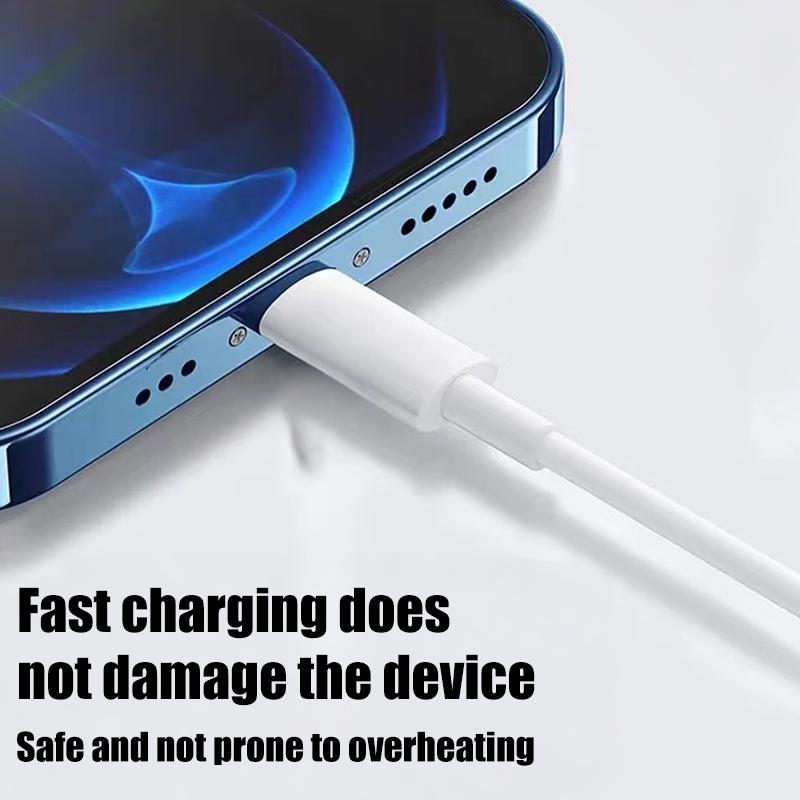 USB-A To USB-C 20W Fast Charging Data Cable, 3 Counts USB Data Cable, Type-C Smartphone Charging Cable for iPhone 15, Mobile Phone Accessories