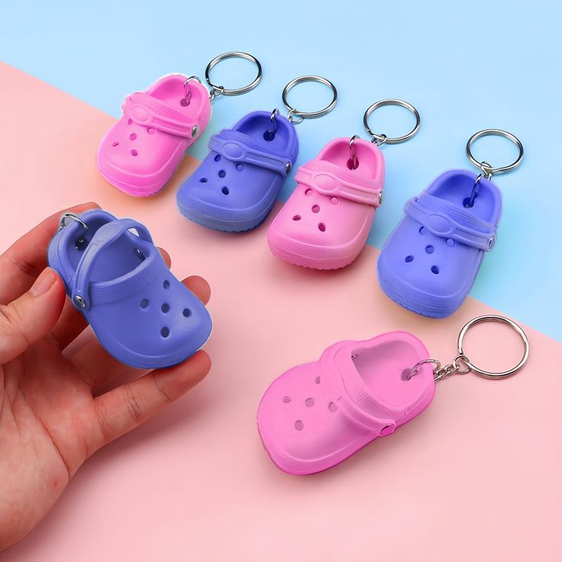 Cute Shoe Shaped Phone Charm, 1 Count Novelty Mini Croc Phone Keychain Ornament, Phone Pendant, Bag Decorative Accessories, Car Key Decoration, Smartphone Phone Accessories