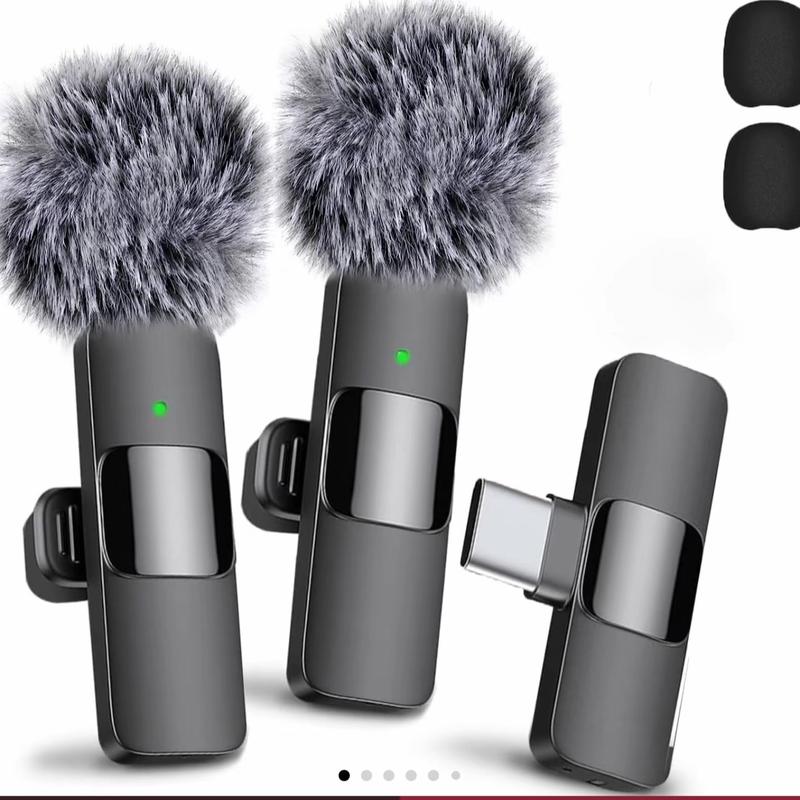 Lavalier Microphone for High-Quality Audio Recording - Ideal for Podcasting and Video