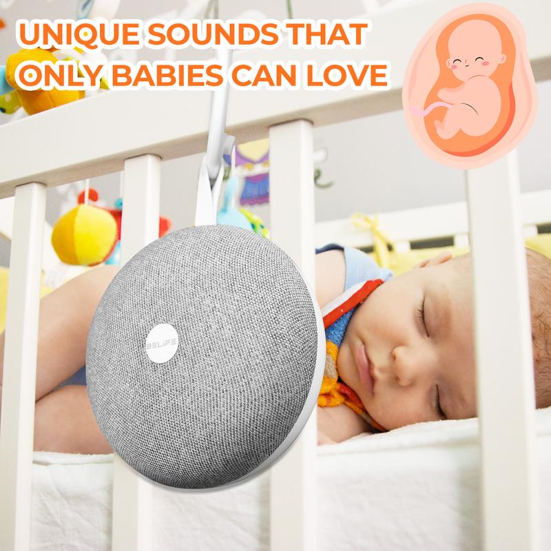 Fulog Sound Machine with 30 Soothing Sounds, 16 Colors Night Light, and White Noise for Adults, Baby and Kids - Memory Function, 36 Volume Levels, 5 Timers - Home, Office and Travel - Audio Emitter,Perfect Gift Christmas,Thanksgiving Day