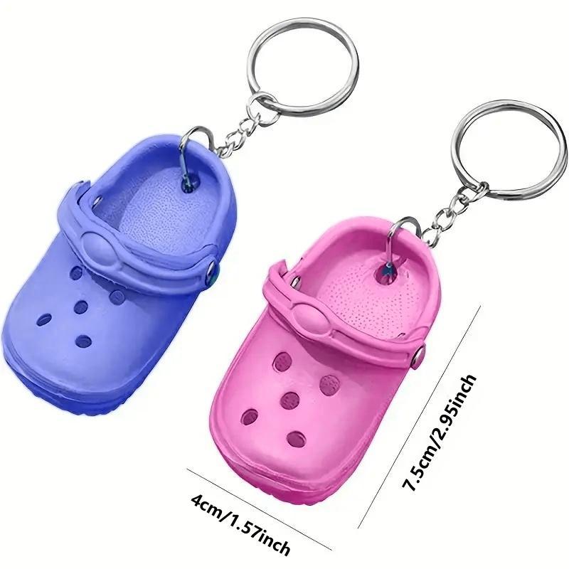 Cute Shoe Shaped Phone Charm, 1 Count Novelty Mini Croc Phone Keychain Ornament, Phone Pendant, Bag Decorative Accessories, Car Key Decoration, Smartphone Phone Accessories