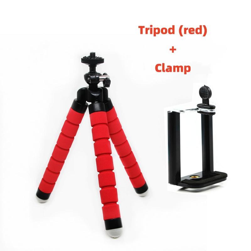 Mini Octopus Design Tripod, 1 Count Portable Adjustable Phone & Camera Tripod, Light and Convenient, Selfie Tripod for Photography & Video Recording