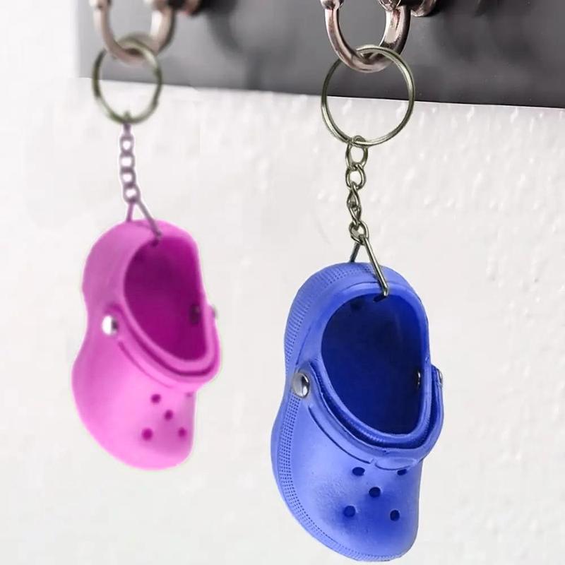 Cute Shoe Shaped Phone Charm, 1 Count Novelty Mini Croc Phone Keychain Ornament, Phone Pendant, Bag Decorative Accessories, Car Key Decoration, Smartphone Phone Accessories