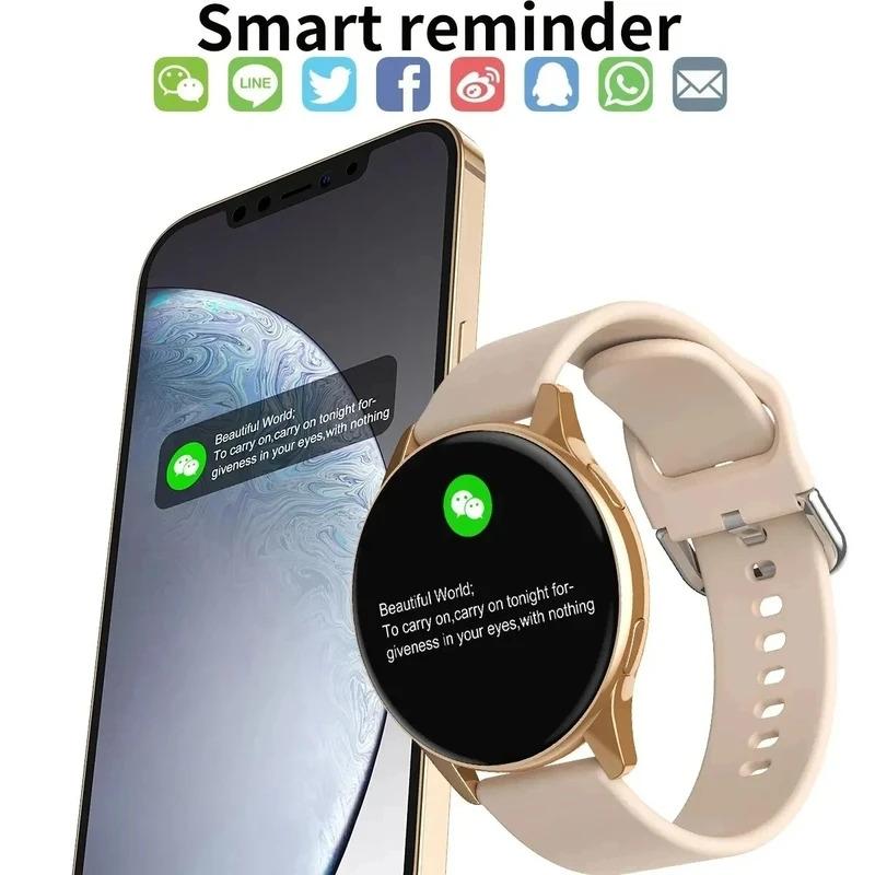 New Women Bluetooth Call Smart Watch HeartRate Blood Pressure Monitoring Smartwatches Waterproof Men Smartwatch For Samsung IOS