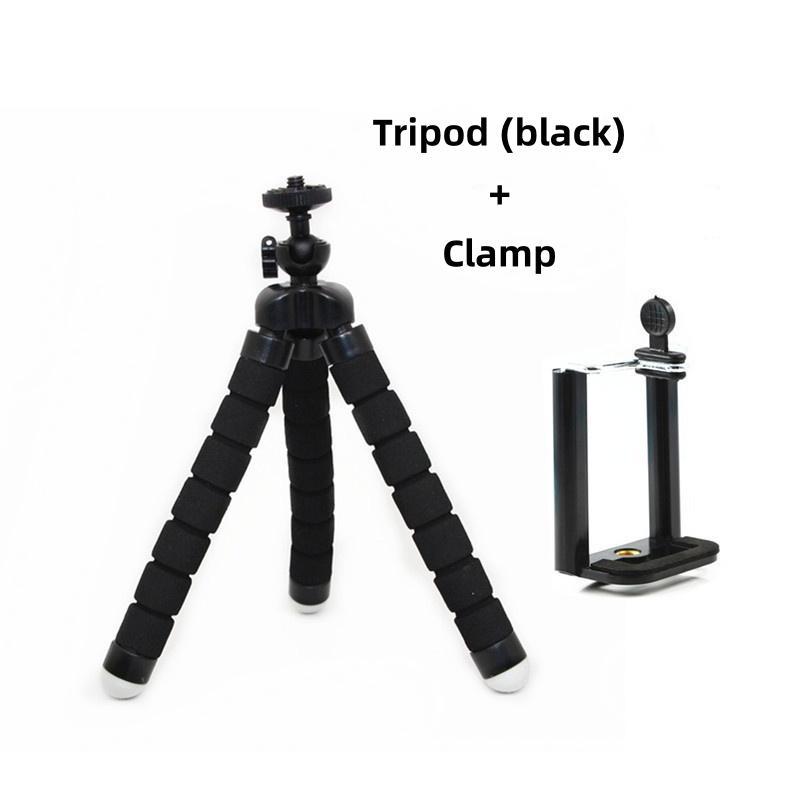 Mini Octopus Design Tripod, 1 Count Portable Adjustable Phone & Camera Tripod, Light and Convenient, Selfie Tripod for Photography & Video Recording