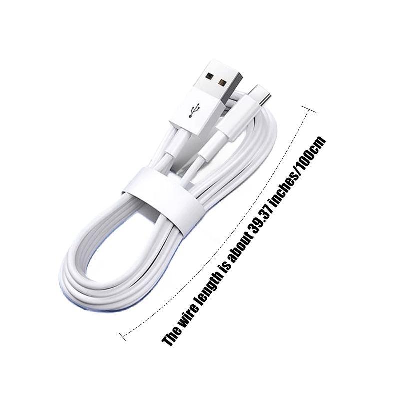 USB-A To USB-C 20W Fast Charging Data Cable, 3 Counts USB Data Cable, Type-C Smartphone Charging Cable for iPhone 15, Mobile Phone Accessories