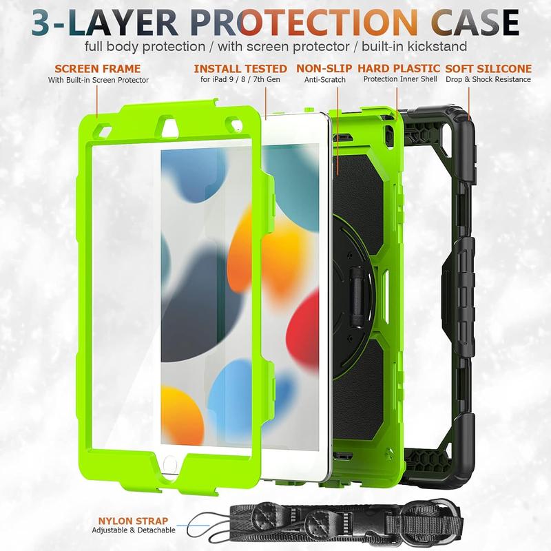 Case for iPad Air 11 13 Pro 11 13 2024, iPad 12.9, iPad 10th 10.9