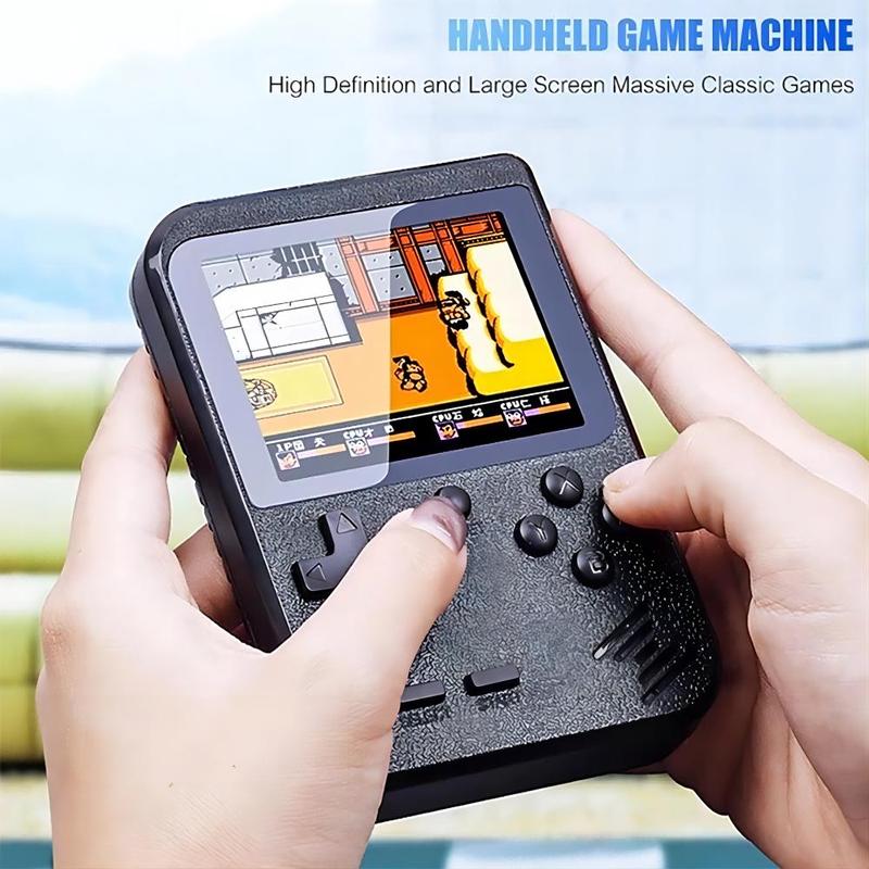 Game Console Mini Handheld Games Player Video Game Console 3.0 Inch Screen Retro Gaming Player for Black