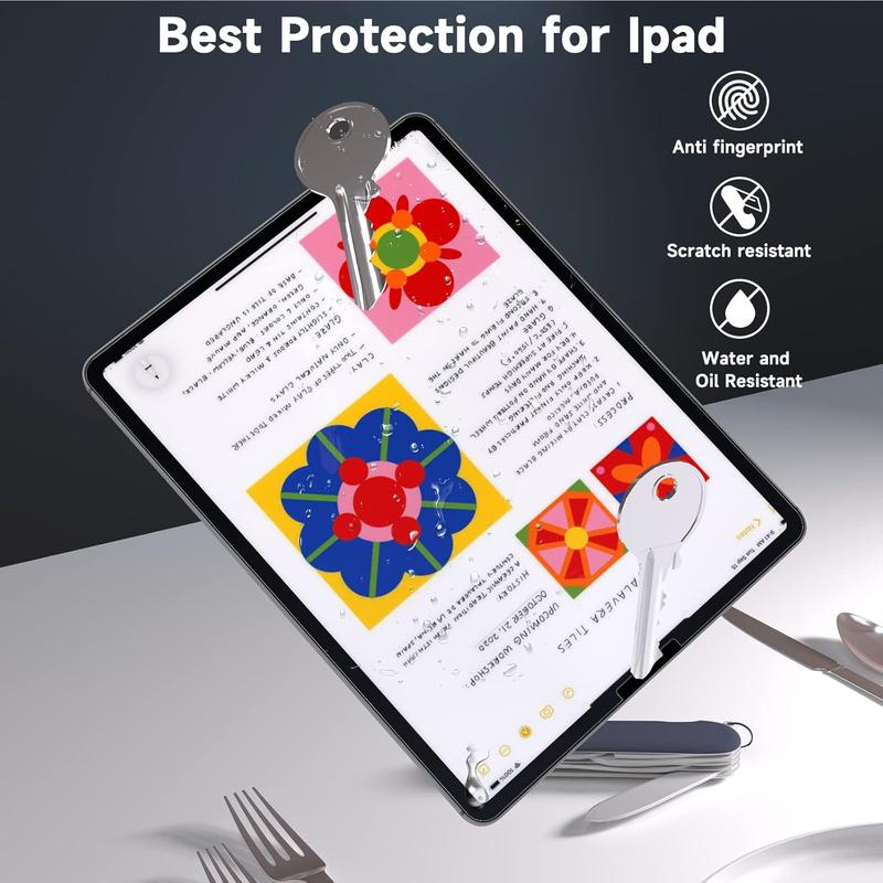 [2 Pack] Anti Blue Light Screen Protector Compatible with iPad Pro 12.9 2022 2021 2020 (6th 5th 4th Generation), Anti Glare Matte iPad Pro 12.9 Screen Protector, Anti Scratch,High Sensitivity,Ultra HD