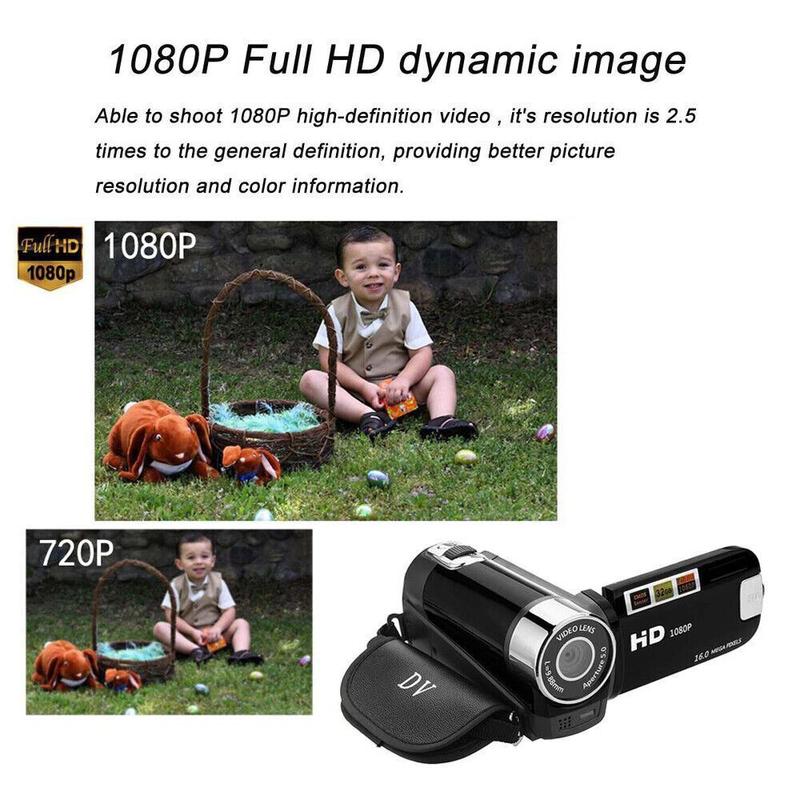 1080p HD video recorder Digital camera TFT LCD 24mp 16x zoom DV AV night vision