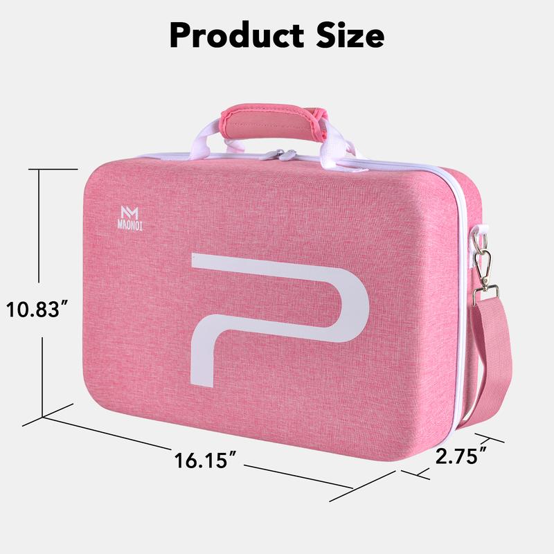 A PS5 tote bag, PS5 travel case, protective travel bag compatible with PS5 disc digital edition console, controller, headphones, game disc and other accessories (black), protect your loved ones, a good Christmas gift for friends, boyfriends