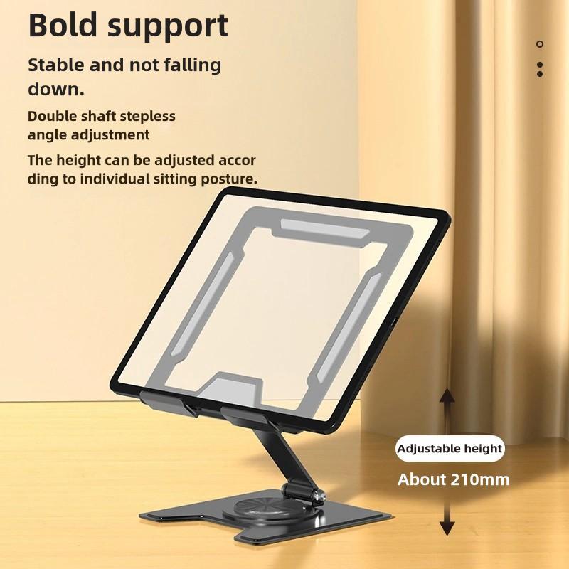 Adjustable Tablet Stand, 360 Degree Rotatable Tablet Holder, Portable Anti-slip Tablet Stand for Home Office, Tablet Accessories for iPad