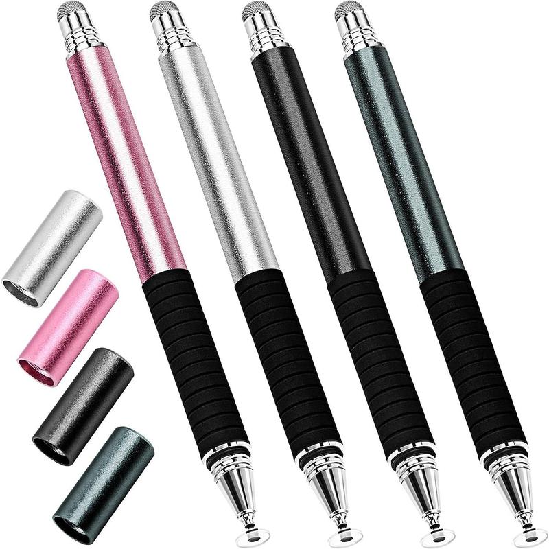 2 in 1 Stylus Pen, High Precision & Sensitivity Stylus Pen, Tablet & Computer Accessories Compatible with iPhone iPad Android Tablets