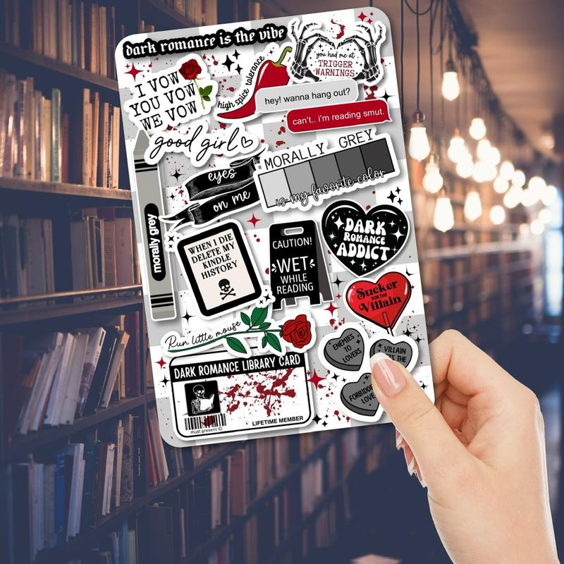 Cardstock Case Insert for Kindle Paperwhite Basic Scribe | Smutty Book Lover Gift | Bookish Stickers for E-Reader | Booktok Cover Insert | Morally Grey | Romance Books | Smut Reader | Spicy Stickers for Kindle Device Smartphone | Choose Your Kindle Size