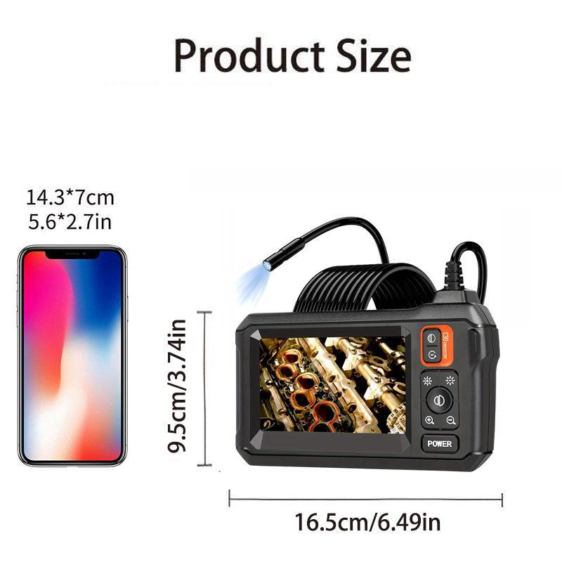 Endoscope Camera with Light, 1 Count 1080P HD Inspection Camera, IP67 Waterproof Endoscope Camera, Snake Camera, Endoscope Camera for Home & Office