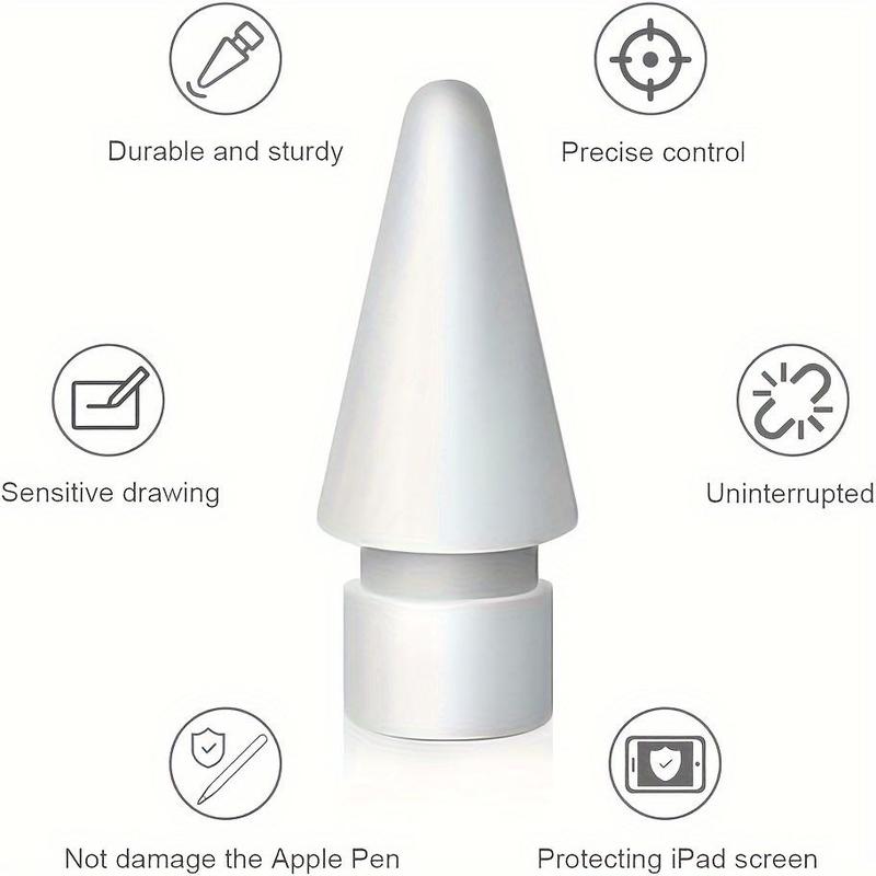 Replacement Stylus Pen Tip for Apple Pencil 2nd Generation 1st Generation USB-C Pencil Pro, Stylus Pen Tip Replacement Head, Tablet Accessories