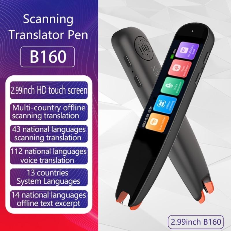 DR.PEN 3.69 Inch HD Display Translation Pen, WiFi Bluetooth-compatible Fast Translation Pen, Suitable for Learning, Office, Travel