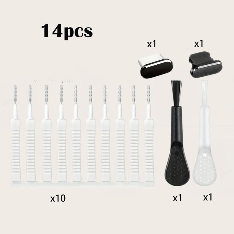 Phone Charging Port Cleaning Tool Kit, Portable Phone Cleaning Tool, Phone Accessories for iPhone & Android Phone, Phone Maintenance and Cleaning Tools