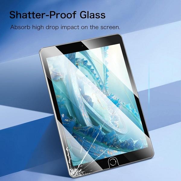 Fintie Screen Protector for iPad 9th 8th 7th Gen, iPad 10.2 Tempered Glass Screen Protector Anti-Scratch, Easy-to-Use, iPad Computer Screen Protection