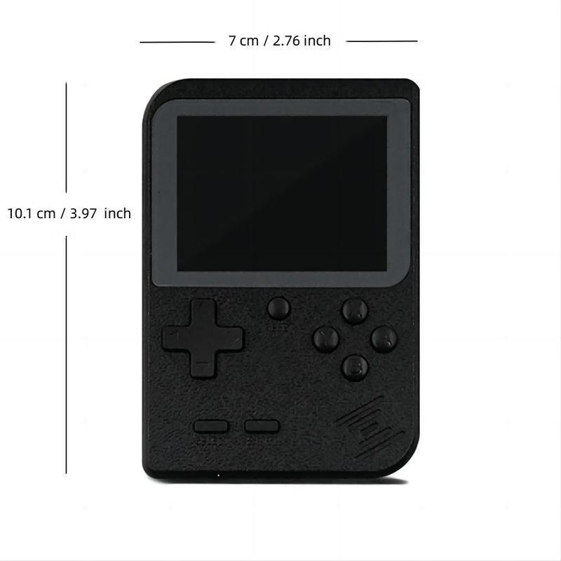 Game Console Mini Handheld Games Player Video Game Console 3.0 Inch Screen Retro Gaming Player for Black