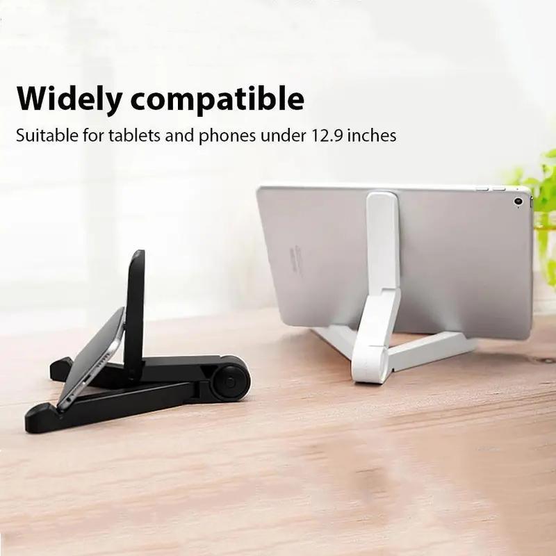 Portable Foldable Tablet Stand, Adjustable Tablet Holder, Multifunctional Tablet Stand for iPad iPhone & Other Android Phones