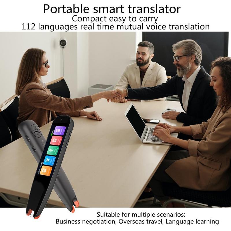 DR.PEN 3.69 Inch HD Display Translation Pen, WiFi Bluetooth-compatible Fast Translation Pen, Suitable for Learning, Office, Travel