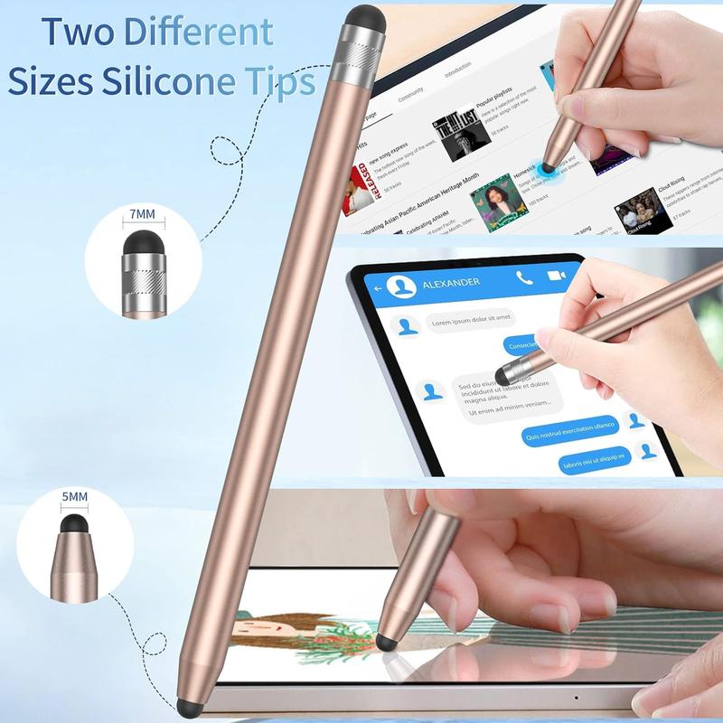 Stylus Pens for Touch Screens (5 ), Sensitivity & Precision Stylus, Capacitive Stylus Pen for iPad   Galaxy Tablets All Universal Touch Screen Devices