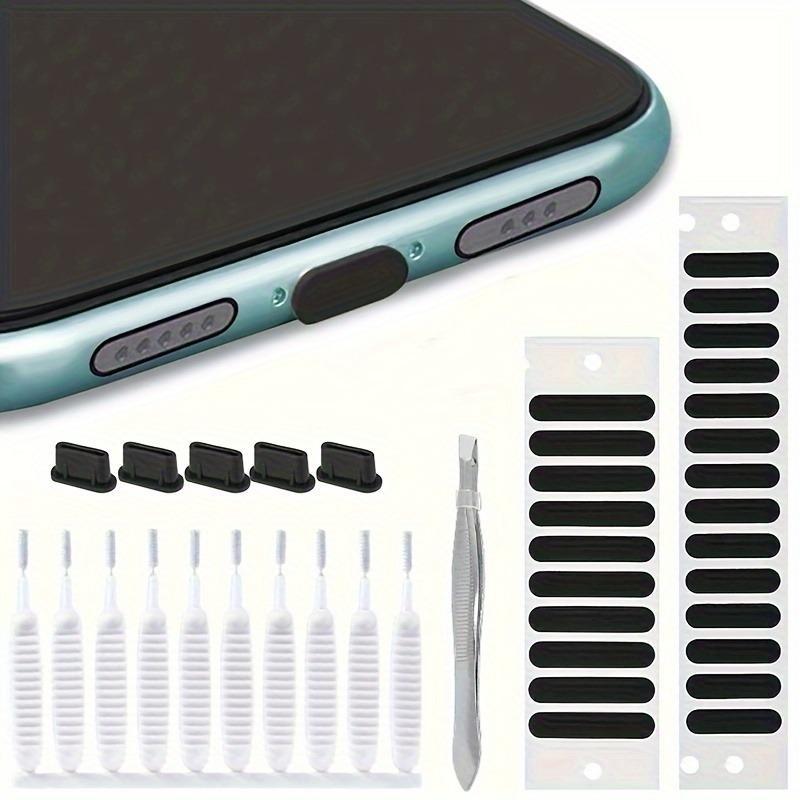 Phone Dust Plug Kit, Phone Charging Port Cleaning Brush Kit, Phone Dust Cleaning Kit, Cleaning Accessories for Phone, Computer, Laptop, Keyboard