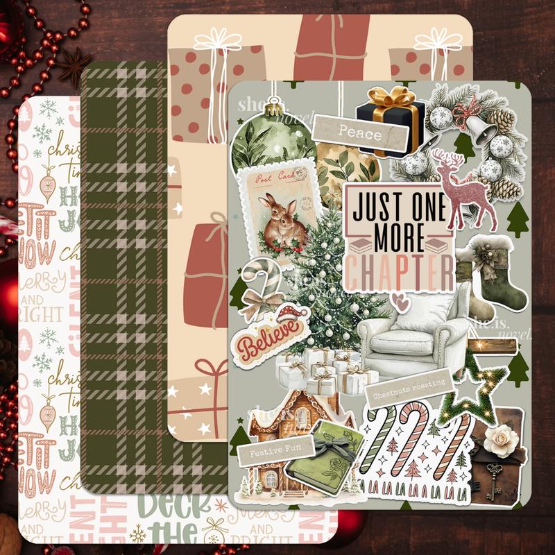 My COZY Christmas l-  Kindle | Kobo | Boox E-Reader Cardstock Inserts