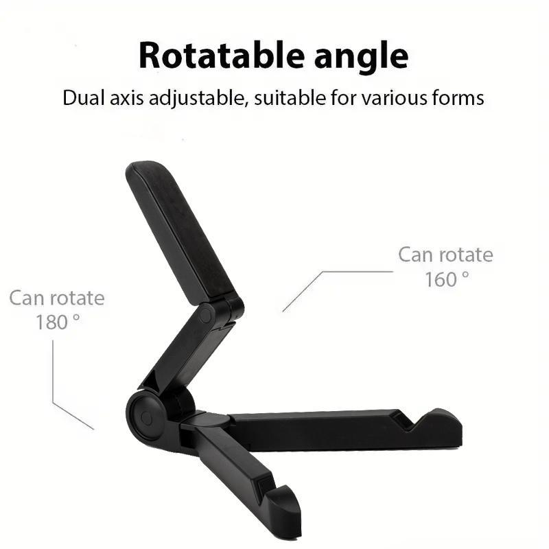 Portable Foldable Tablet Stand, Adjustable Tablet Holder, Multifunctional Tablet Stand for iPad iPhone & Other Android Phones